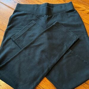 Slim leg J Jill cotton pant sz S petite Black